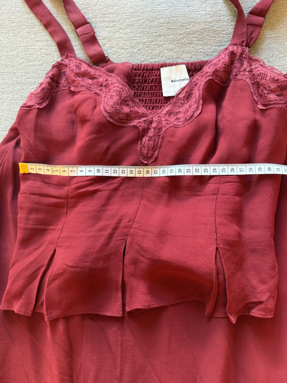 Reformation Sarita Two Piece - Chianti - Picture 16 of 16